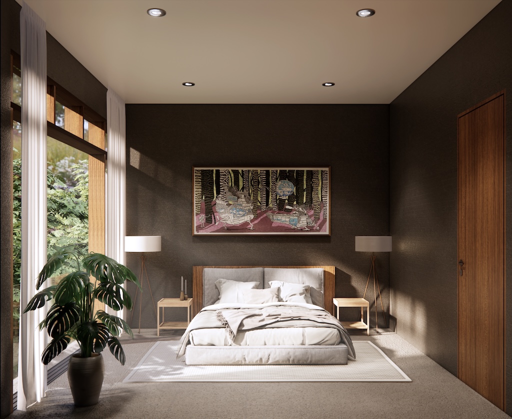 Pahili Loft Lamai Penthouses Bedroom