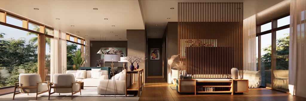 Pahili Loft Lamai Penthouses Interior