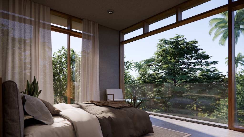 Pahili Loft Lamai Apartments Bedroom