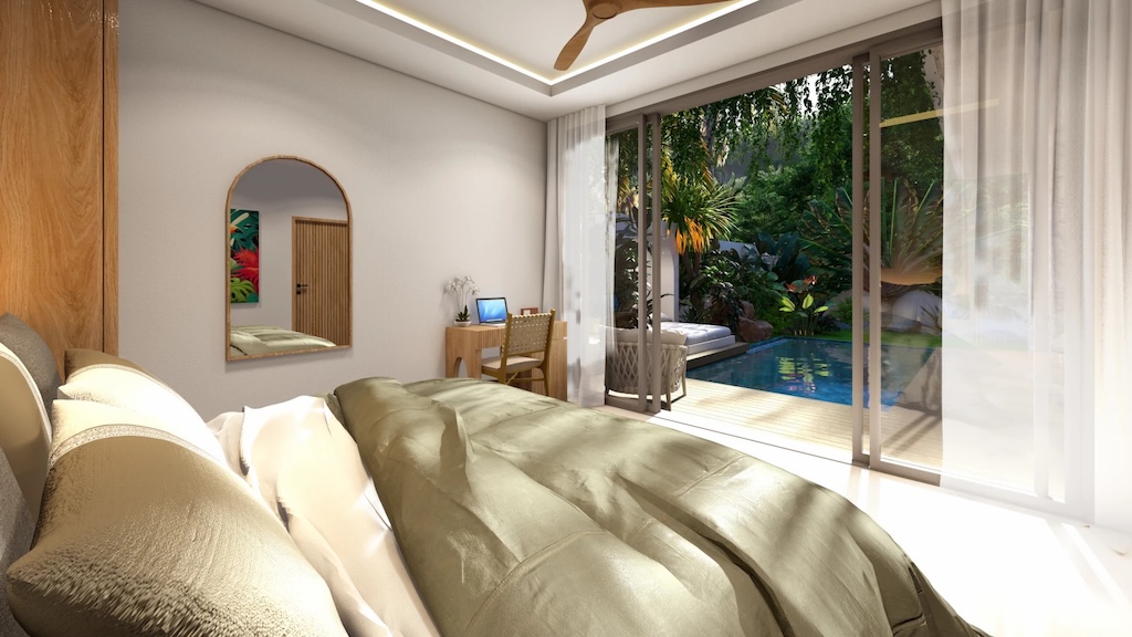 The Den Samui Bedroom