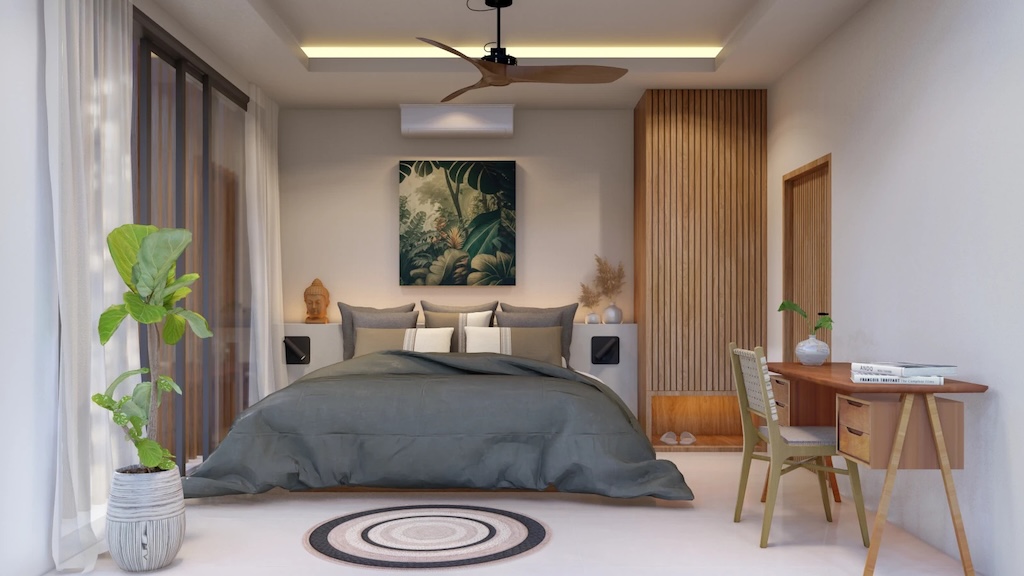 The Den Samui Bedroom