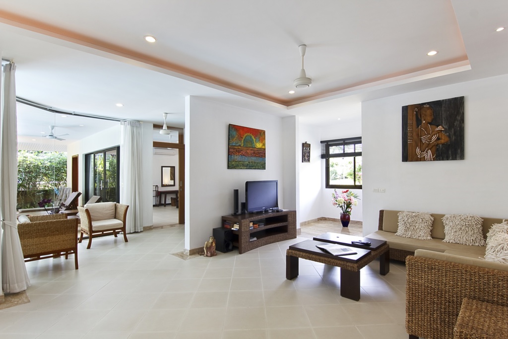 Baan Leelavadee Koh Samui Living Area