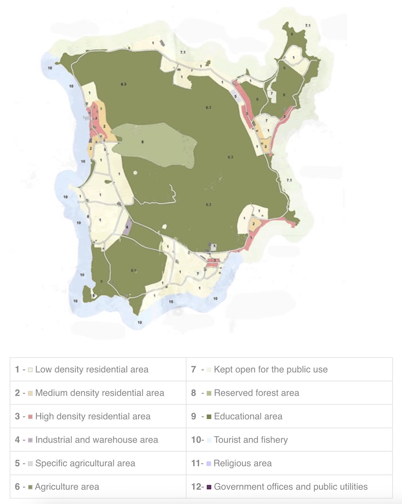 Koh Samui Land Zoning Map