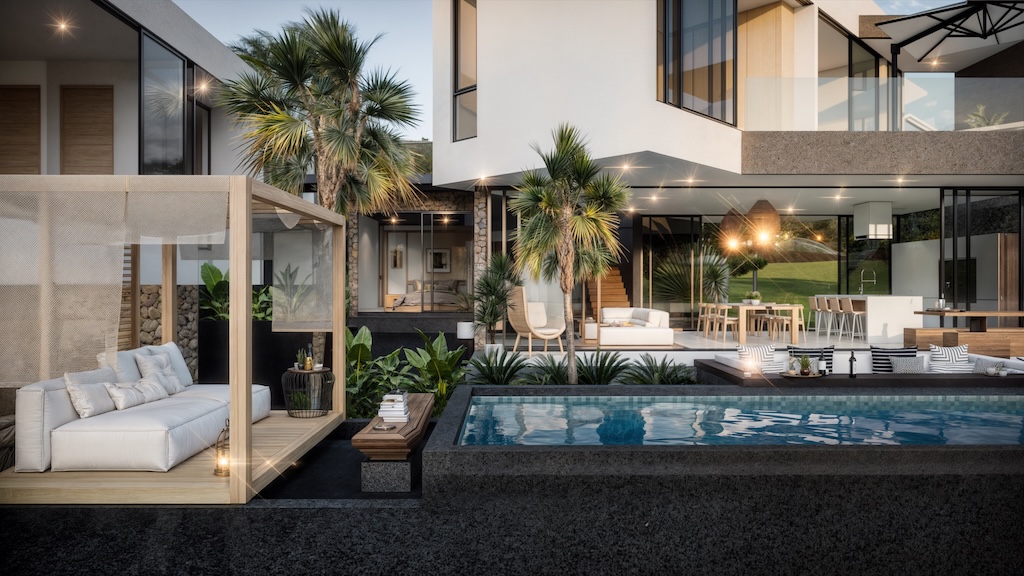 Teak Heritage Villas Koh Samui Pool