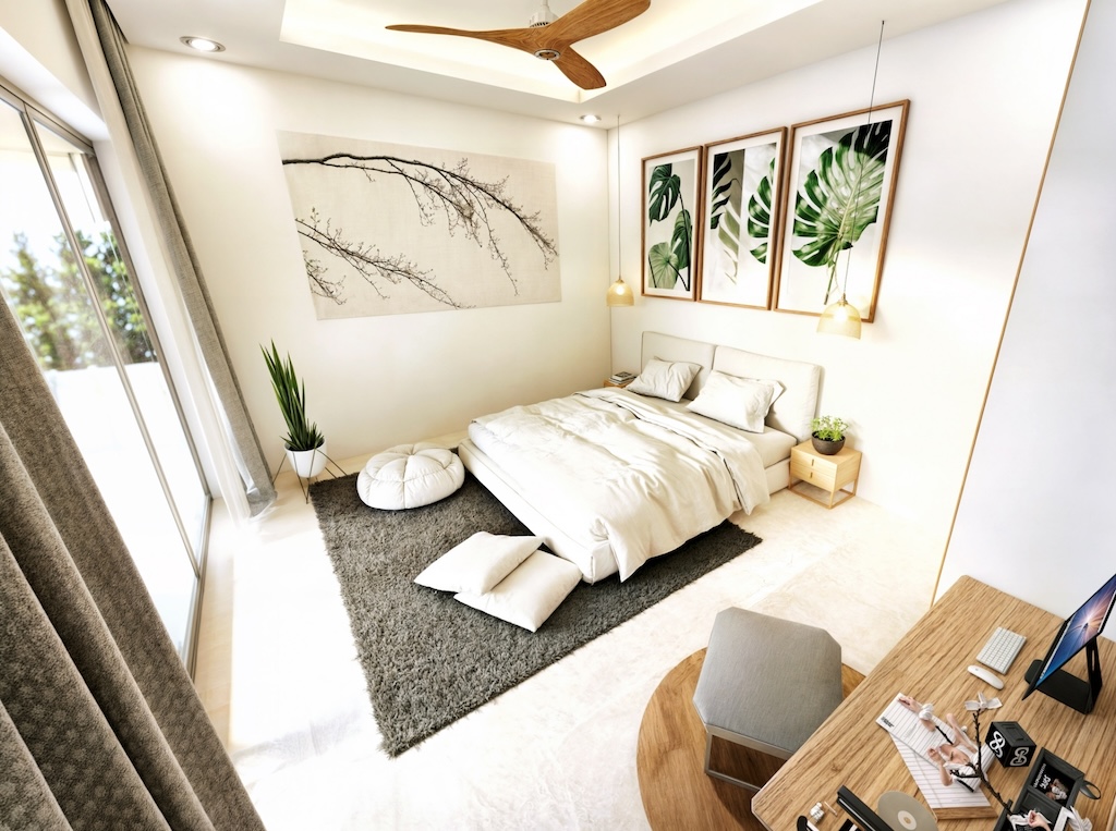 The White Lotus Villas Koh Samui bedroom