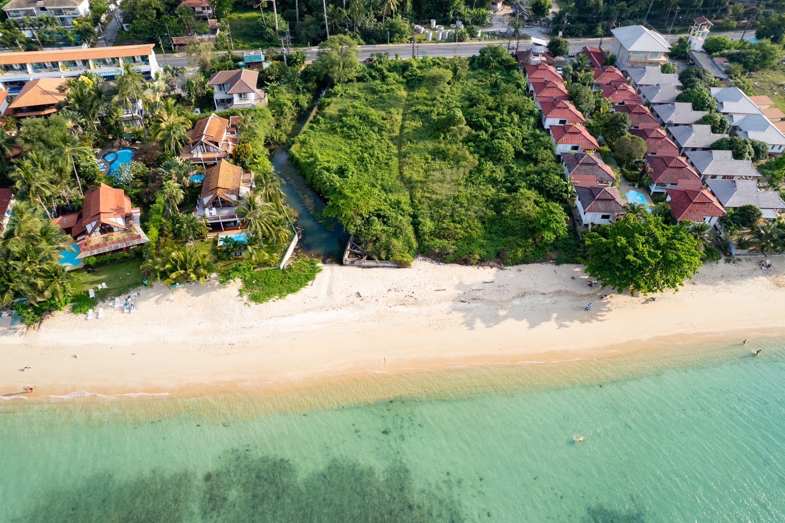 Koh Samui Bang Por Beachfront Land