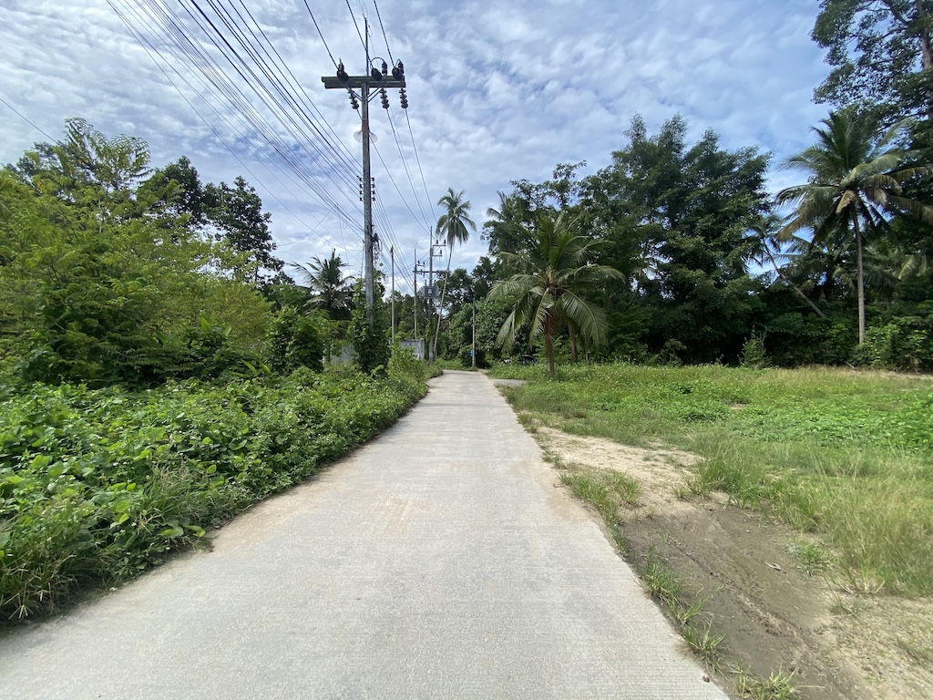 Koh Samui Land For Sale In Maenam Road