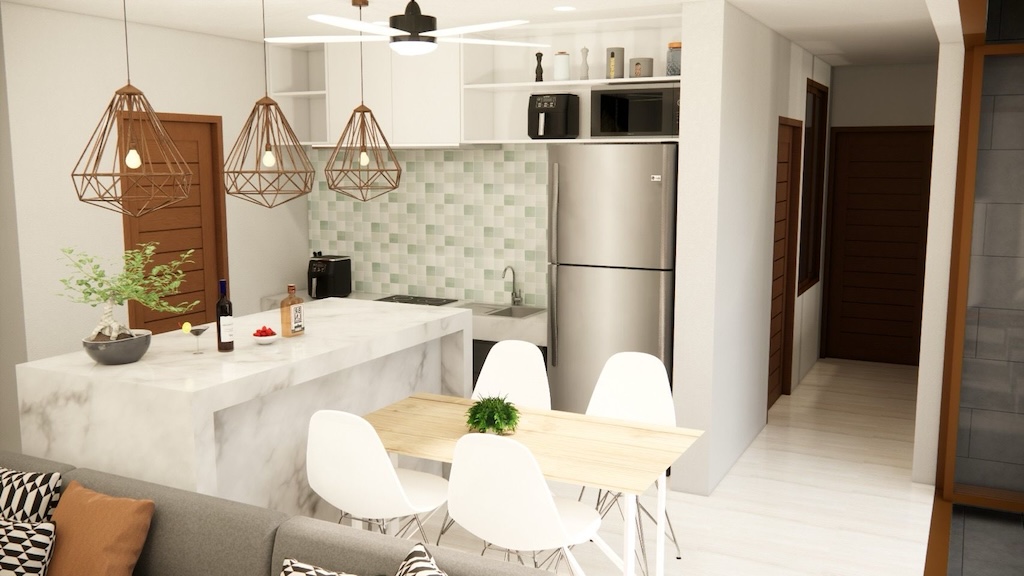 Koh Samui Plai LAem Villas For Sale dining