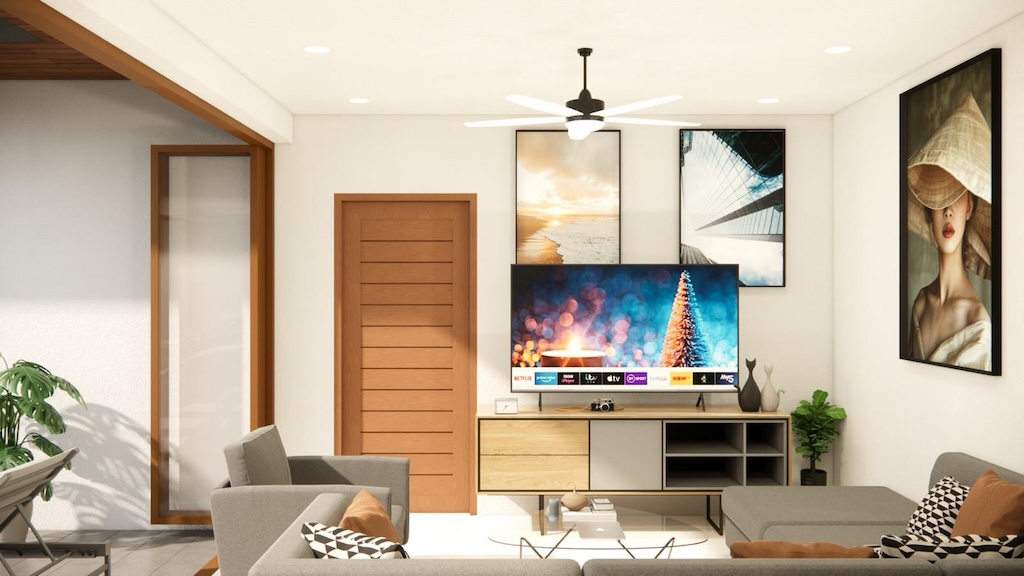 Koh Samui Plai Laem Villas For Sale Living Area