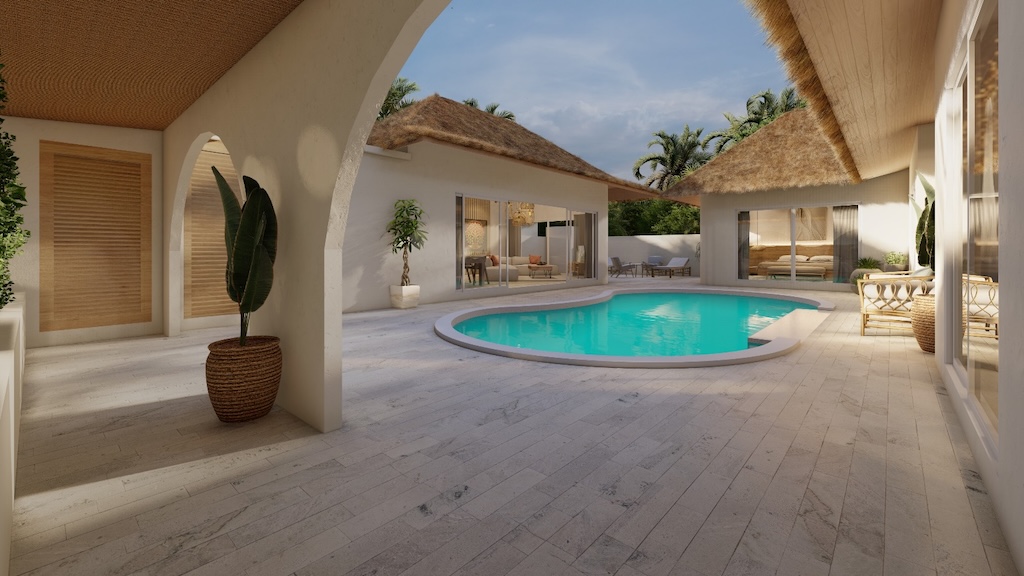 Palmelia Residence Koh Samui Terrace Pool