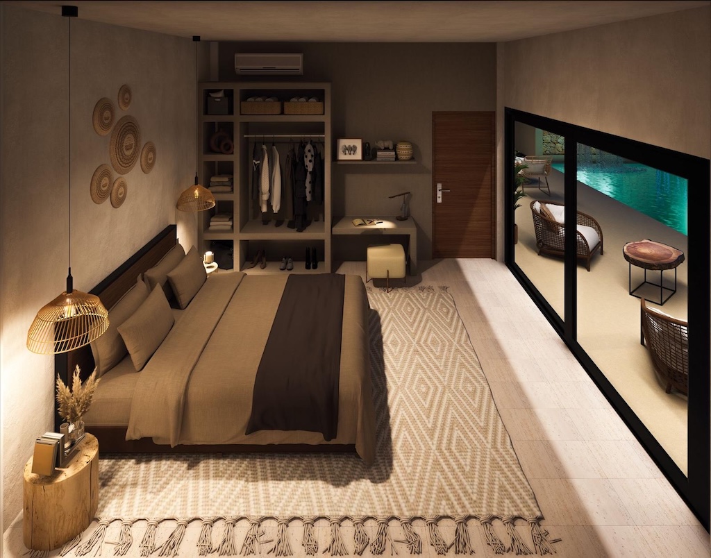 Siam Harmony Residence Lamai Bedroom