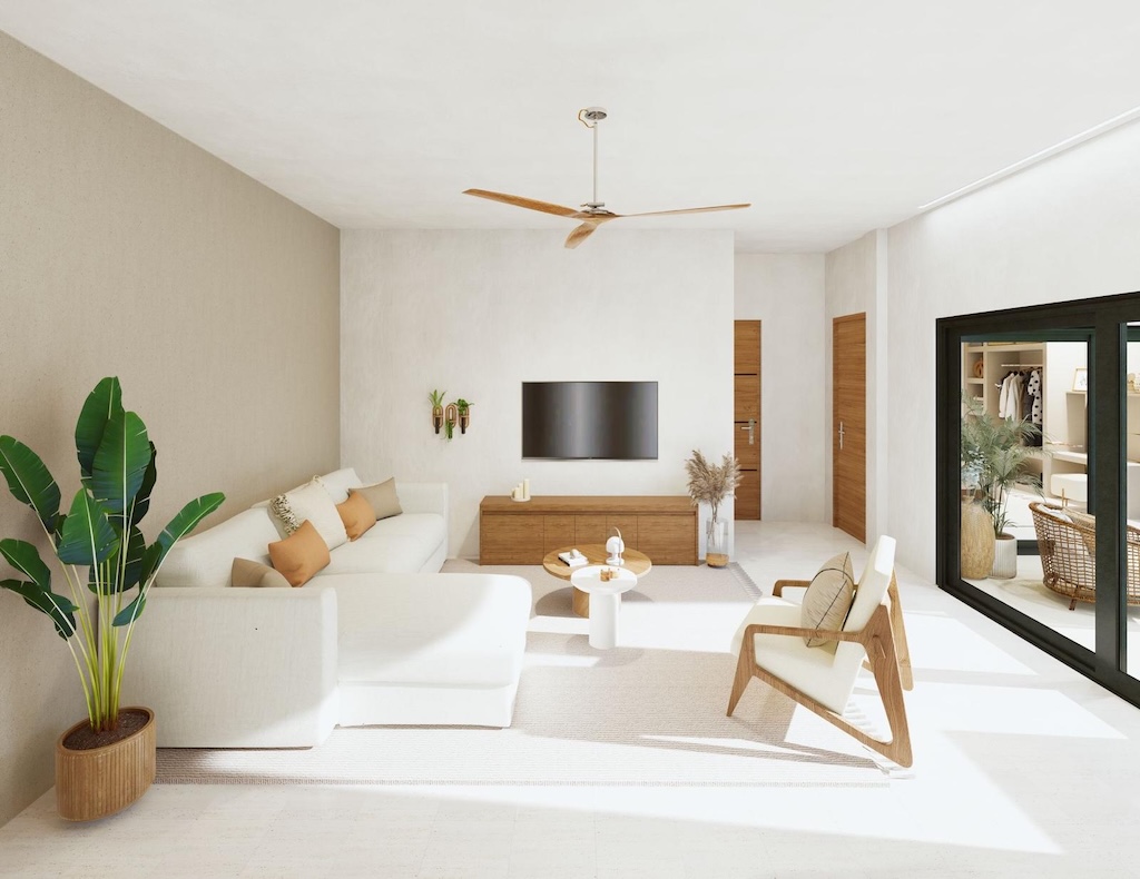 Siam Harmony Residence Lamai Living Area