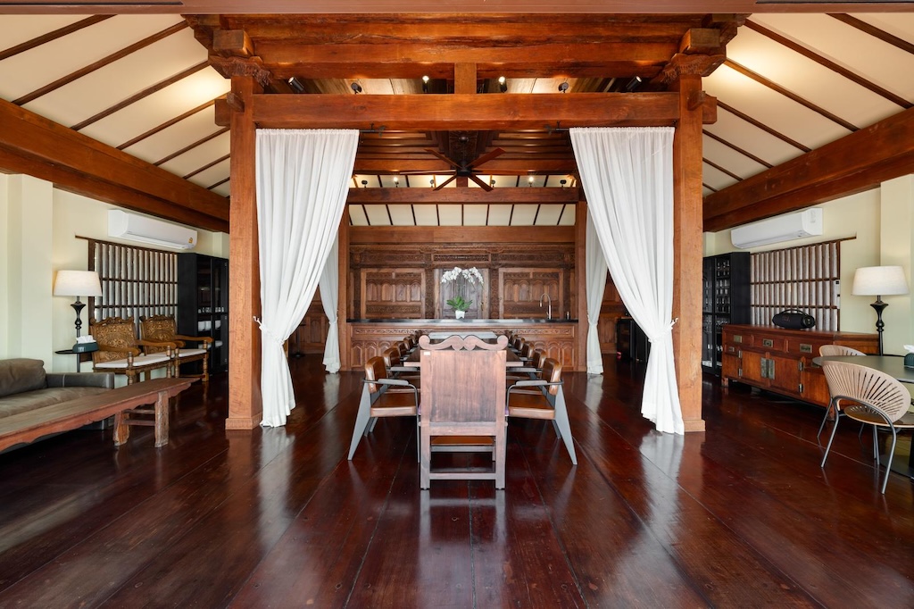 Koh Samui Beachfront Property For Sale Dining