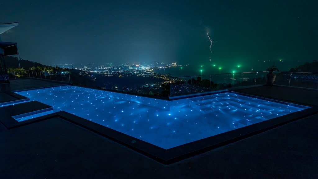 Koh Samui Chaweng Noi Property Night View