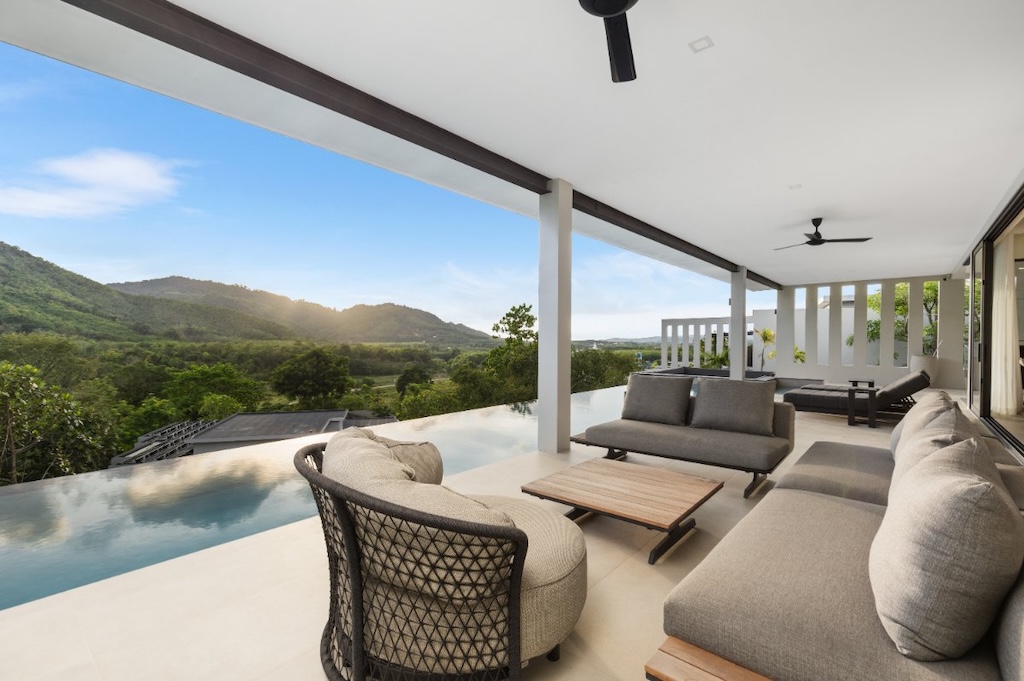 Manik Hillside Villa Phuket Terrace