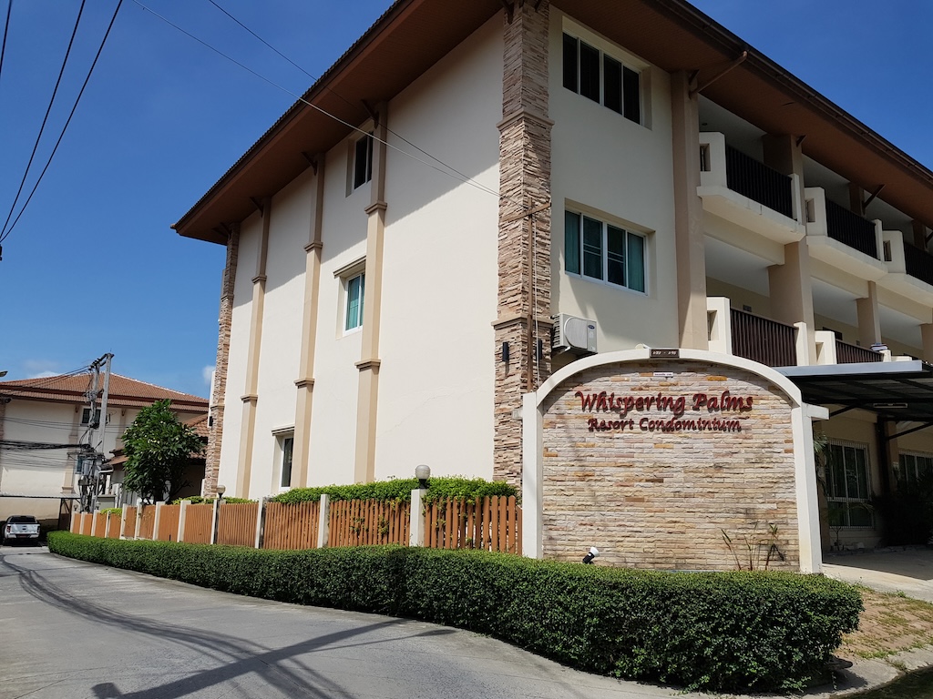 Whispering Palms Condo Koh Samui Entrance