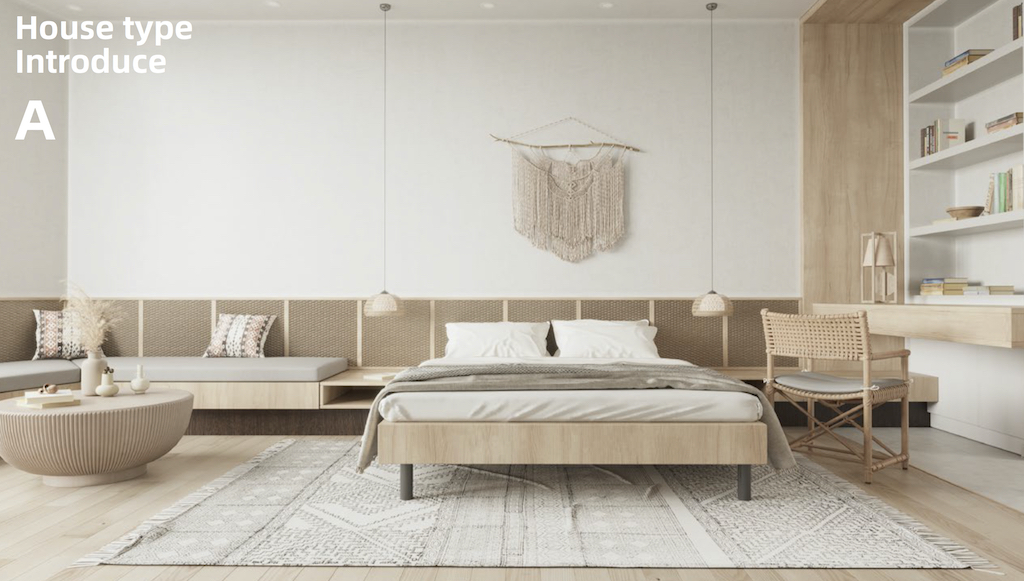 Wing Samui Condo Bedroom