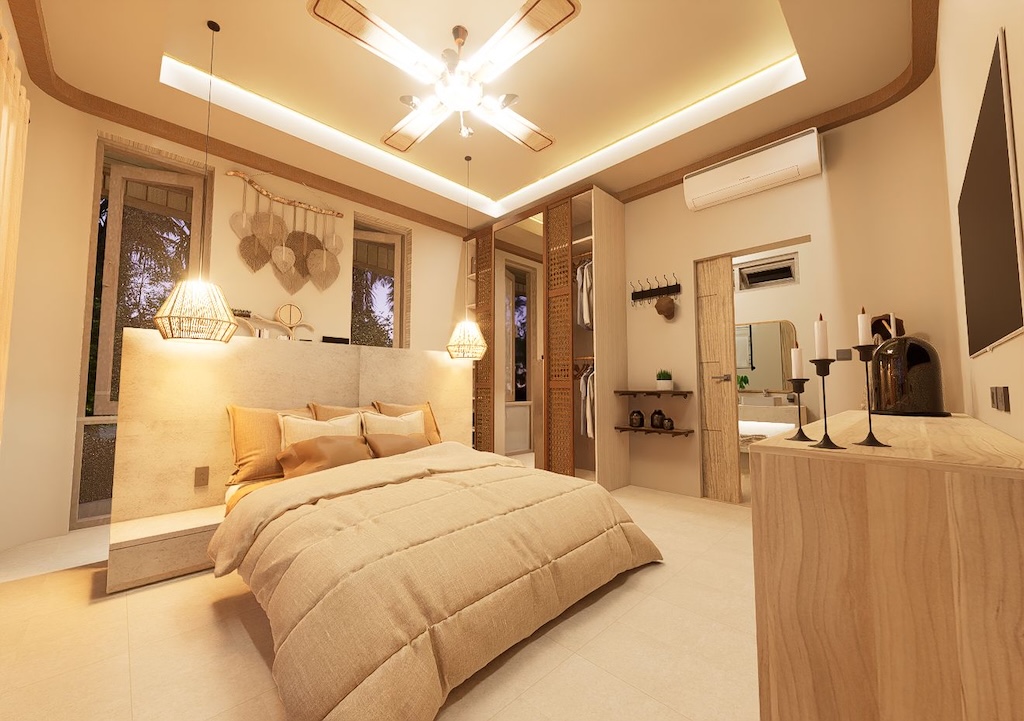 Coco View Villas Koh Phangan bedroom