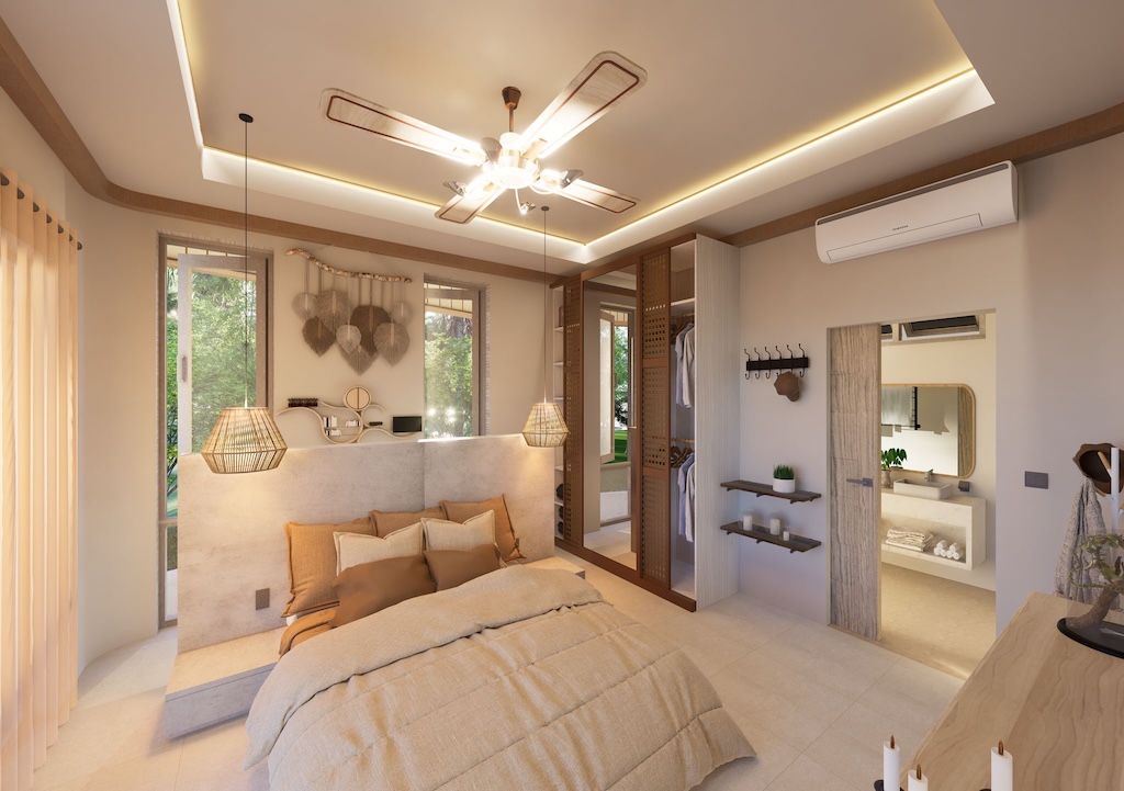 Coco View Villas Koh Phangan Bedroom