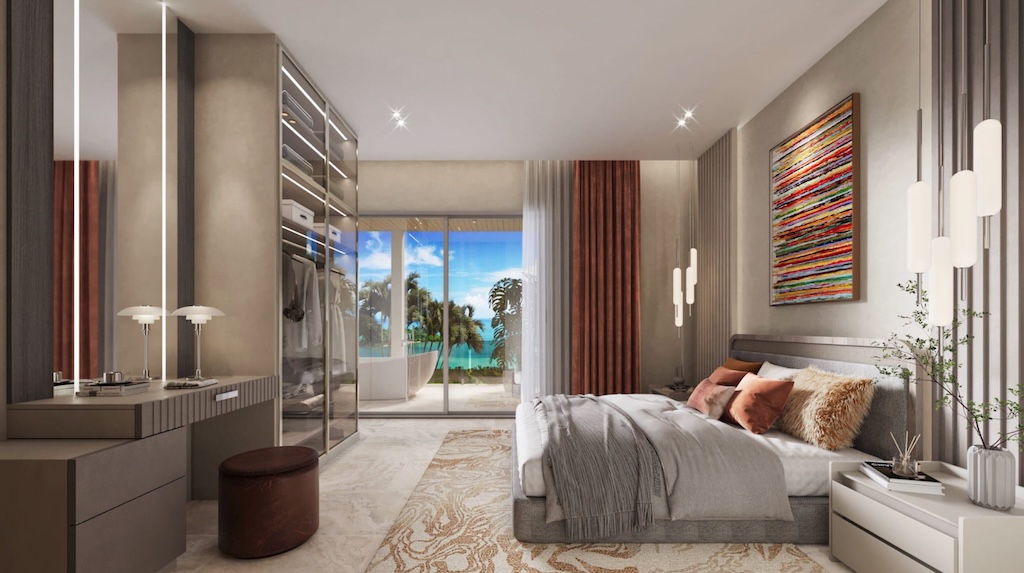 Whispering Waves Lamai Villa Bedroom