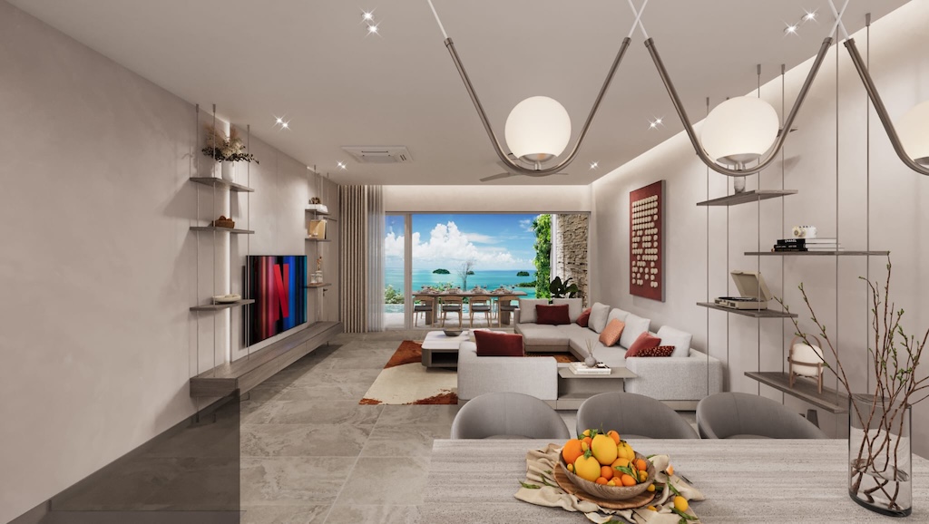 Whispering Waves Lamai Interior