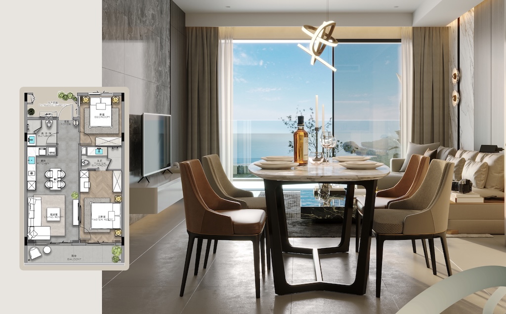 Ayana Heights Phuket Floor Plan