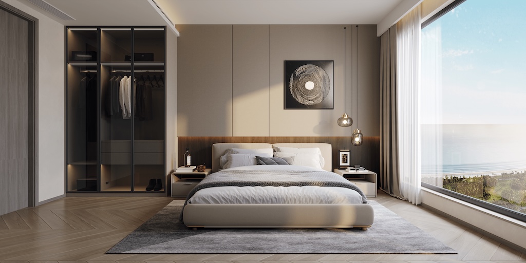 Ayana Heights Three-Bedroom Residences Bedroom