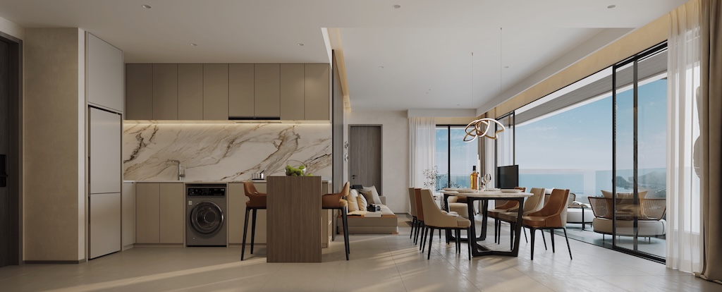 Ayana Heights Three-Bedroom Residences Interior