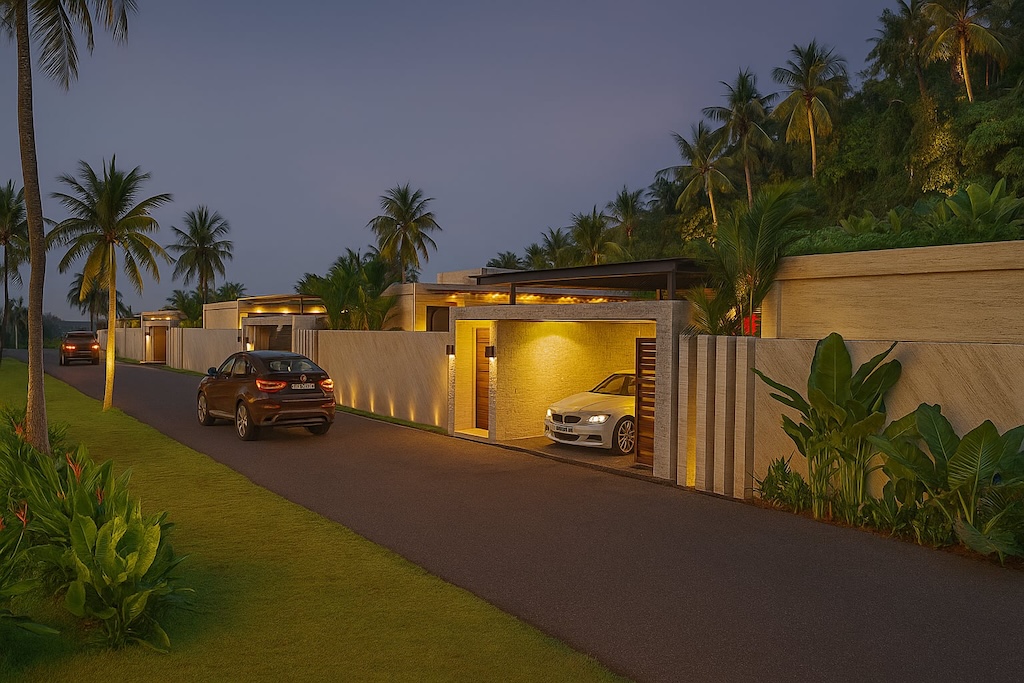 Boho Chic Village Koh Samui Parking