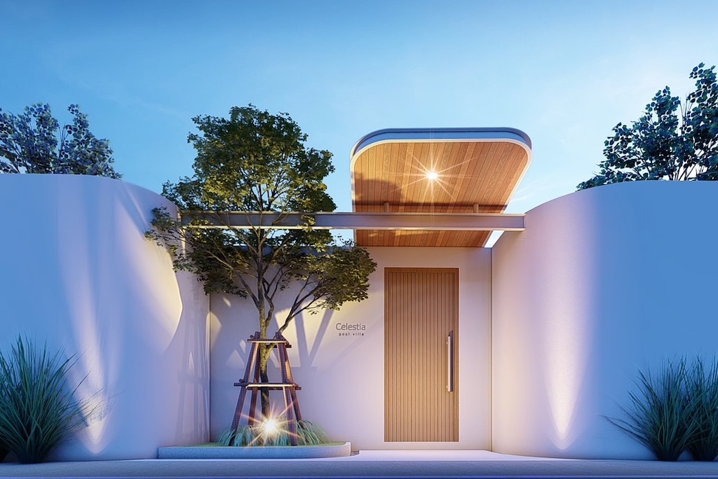 Celestia Pool Villa Koh Samui Entrance