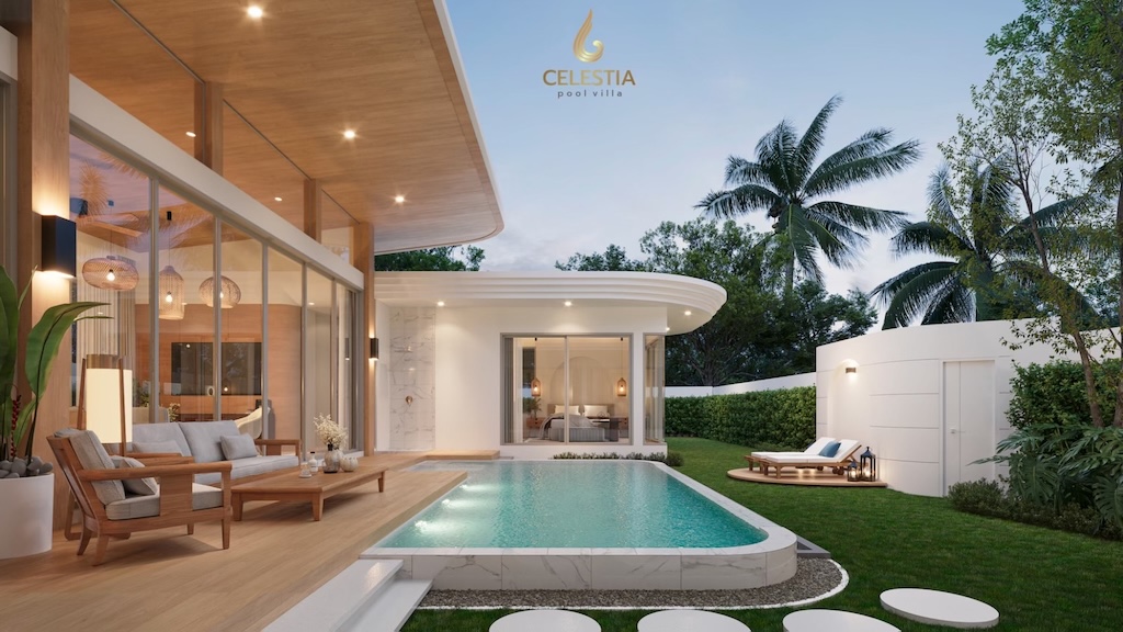 Celestia Pool Villa Koh Samui Terrace