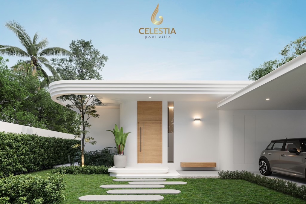 Celestia Pool Villa Koh Samui Entrance