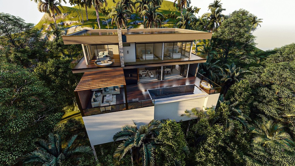 Coco Tropical Villas Koh Samui Render