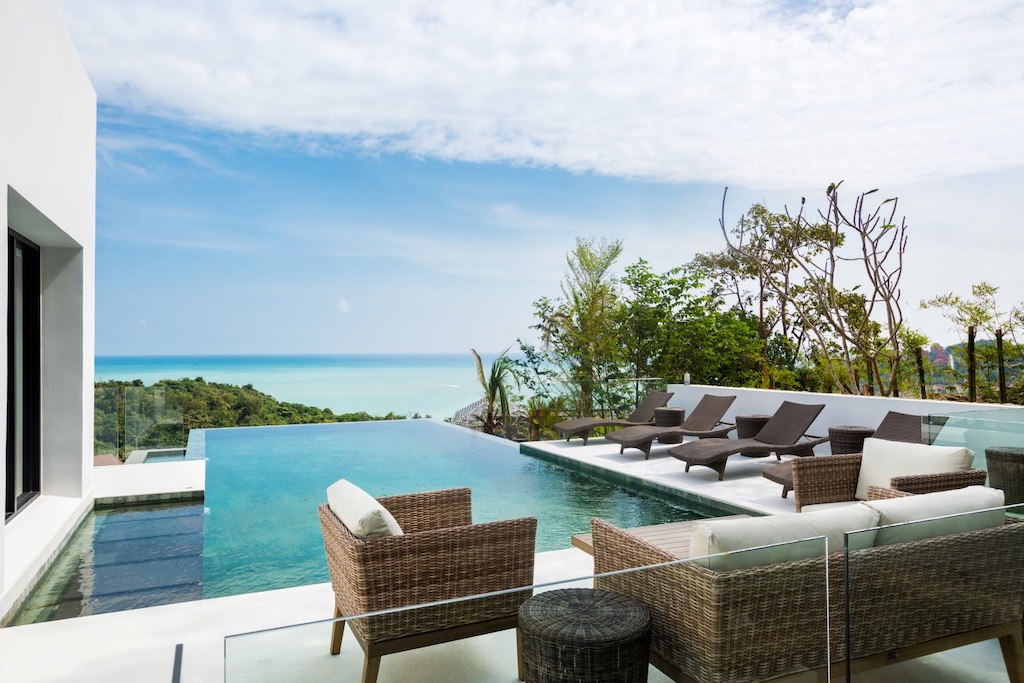 Koh Samui Sea View Villa For Sale in Choeng Mon Poo