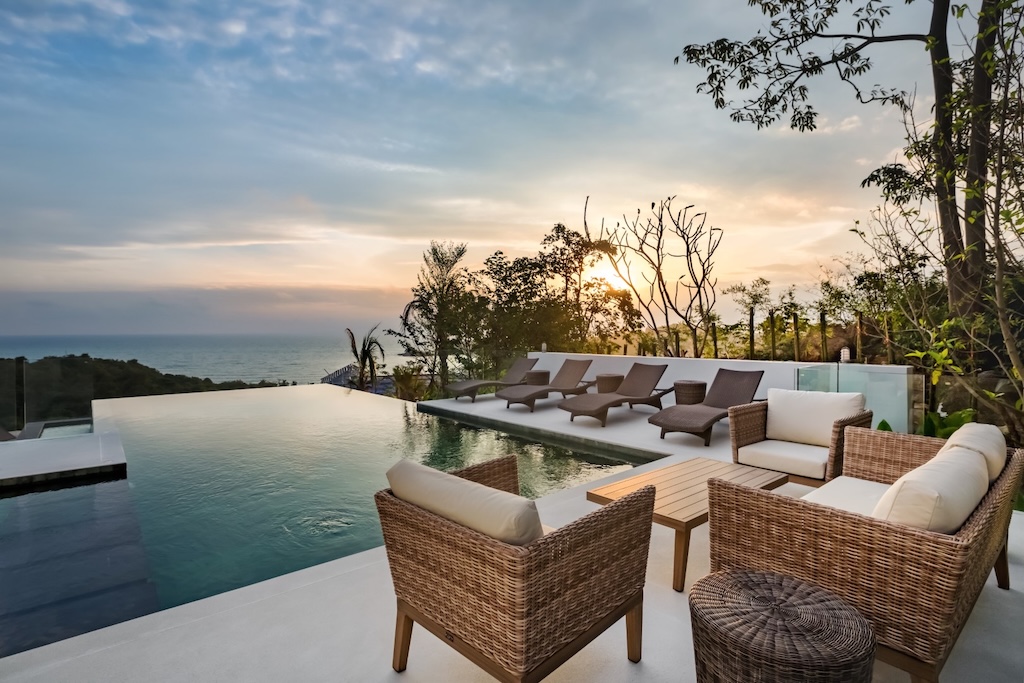 Koh Samui Sea View Villa For Sale In Choeng Mon Terrace