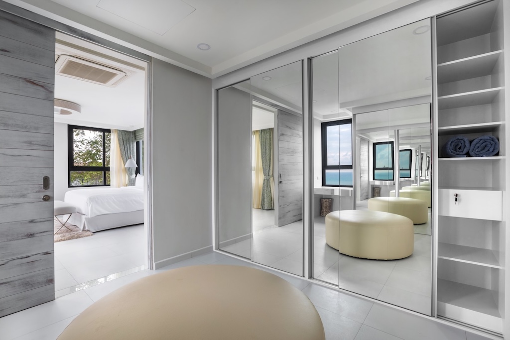 Koh Samui Sea View Villa For Sale in Choeng Mon Wardrobe