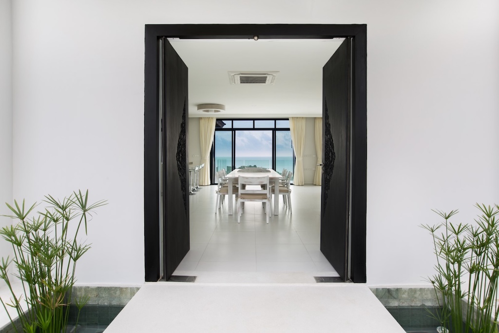 Koh Samui Sea View Villa For Sale in Choeng Mon Entrance