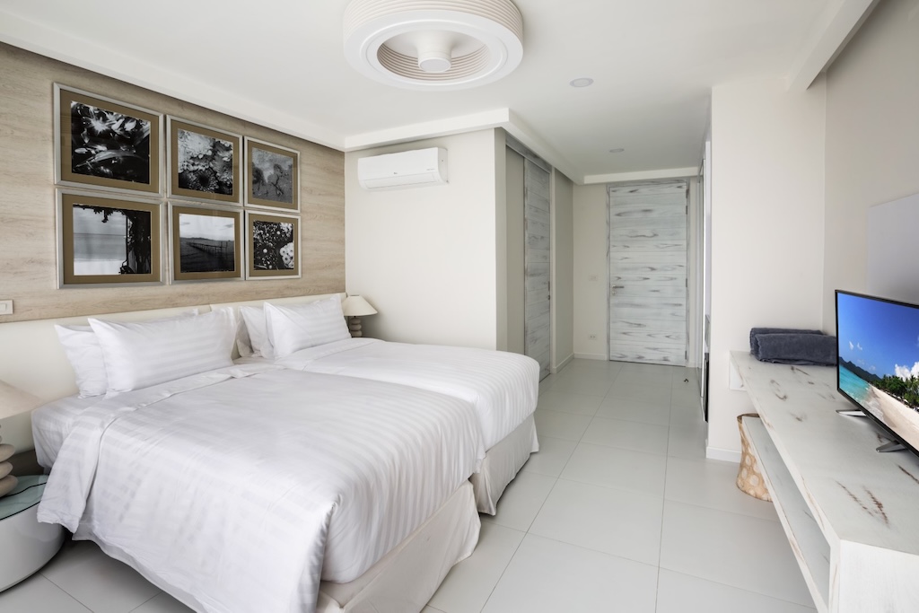Koh Samui Sea View Villa For Sale In Choeng Mon Bedroom