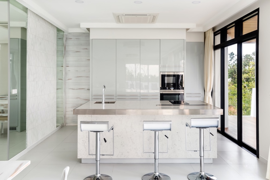 Koh Samui Sea View Villa For Sale in Choeng Mon Kitchen