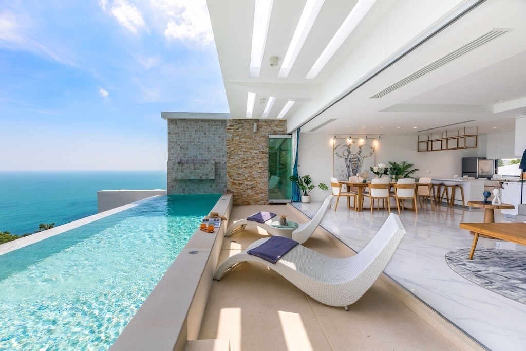 Koh Samui Sea View Property In Chaweng Noi Sun Terrace