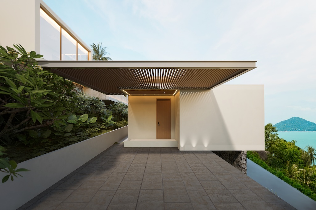 Monthira Pool Villas Koh Samui Parking