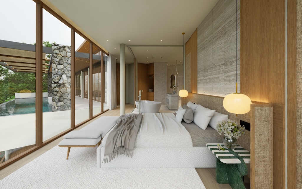 Monthira Pool Villas Plai Laem Bedroom