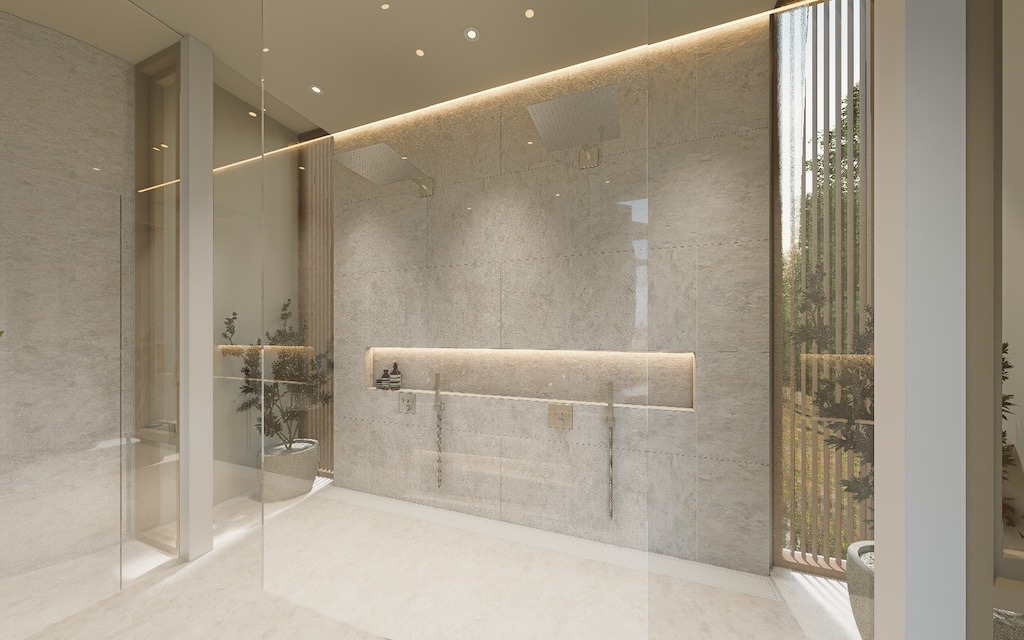 Monthira Pool Villas Plai LAem Bathromm