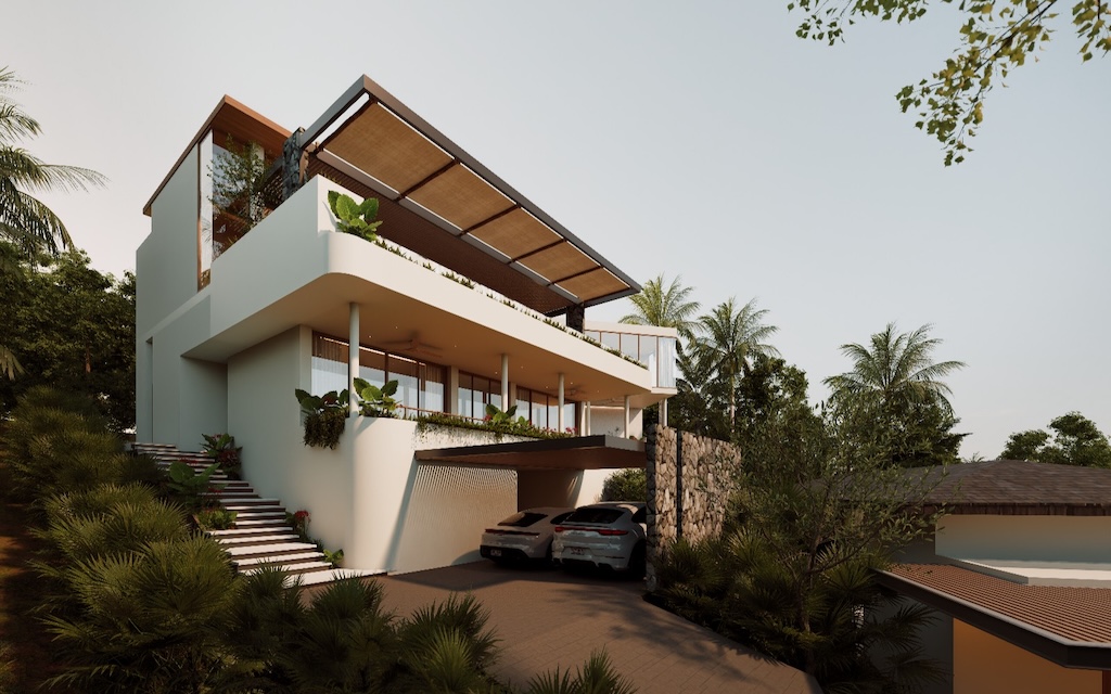 Monthira Pool Villas Plai Laem Parking