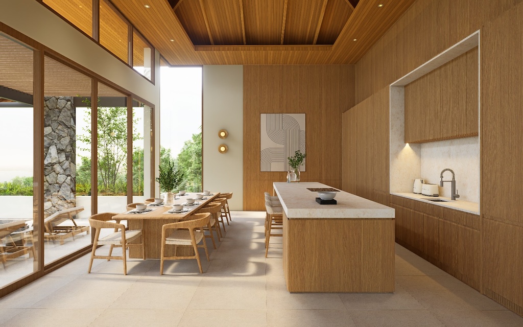 Monthira Pool Villas Plai Laem Kitchen