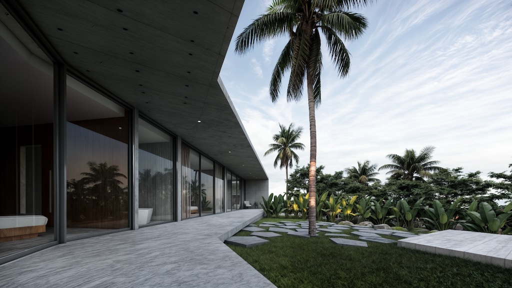 Samui Sunset Valley Bedroom Terrace