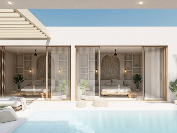 The Serenity Escape Maenam Villas Pool