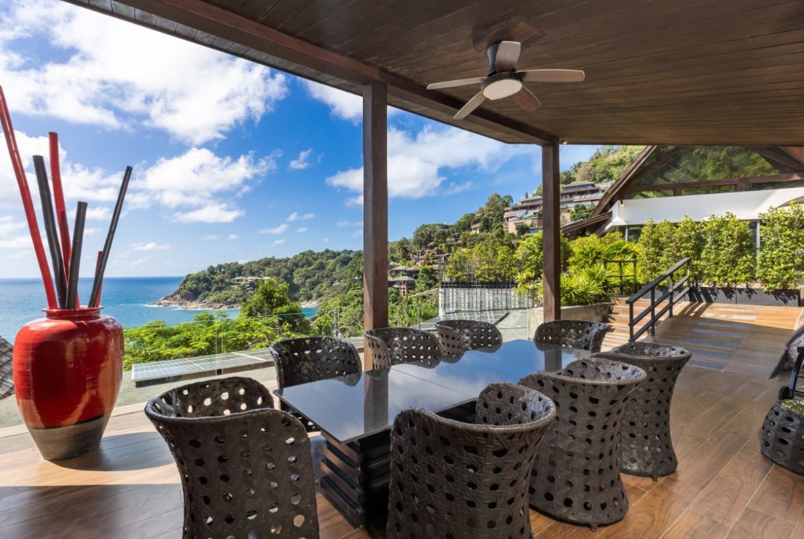 Villa Yin Kamala Headland Covered Terrace