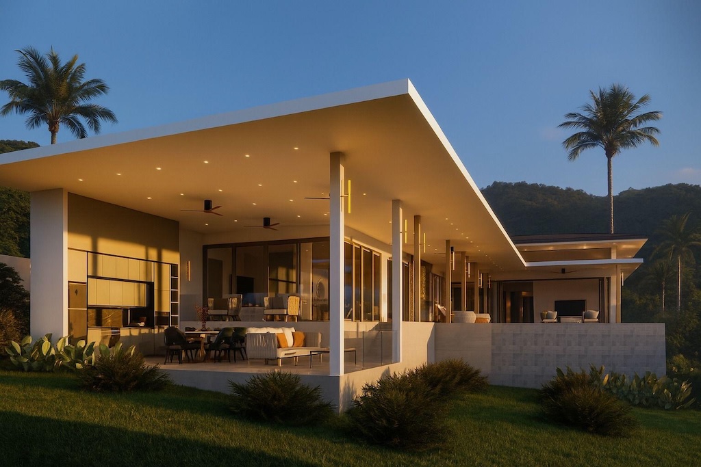 ChomChan Koh Samui Villas Night