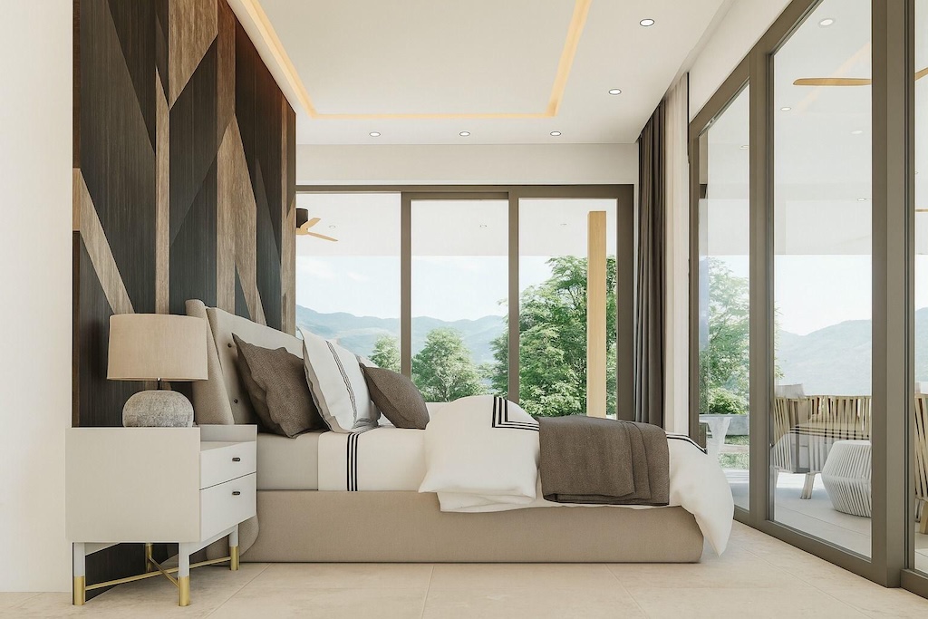 ChomChan Pool Villas Bedroom